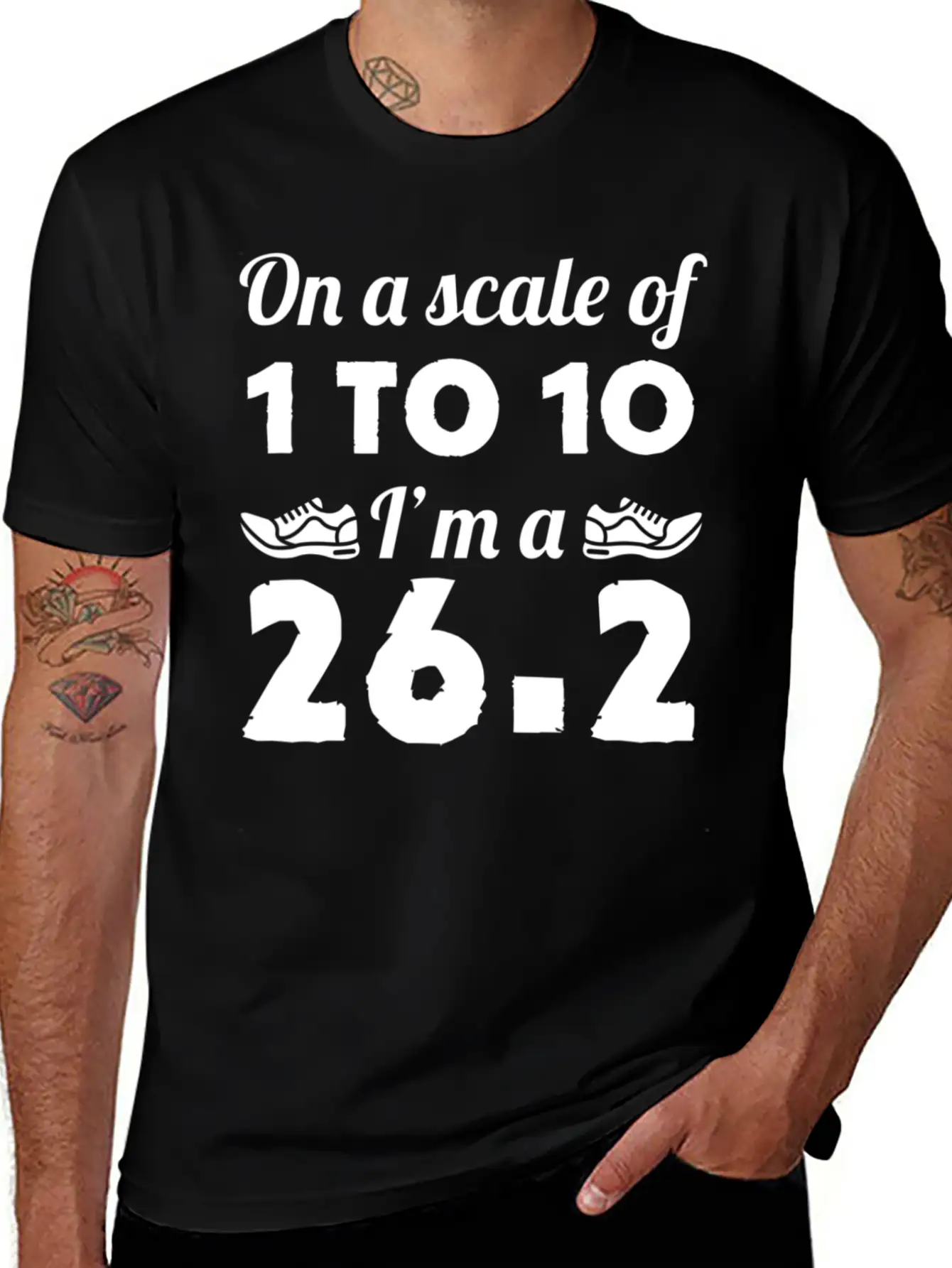 Running On A Scale Of 1 To 10 Im 262 Marathon Comfortable Minimalist Graphic Tee – Summer Style Essential
