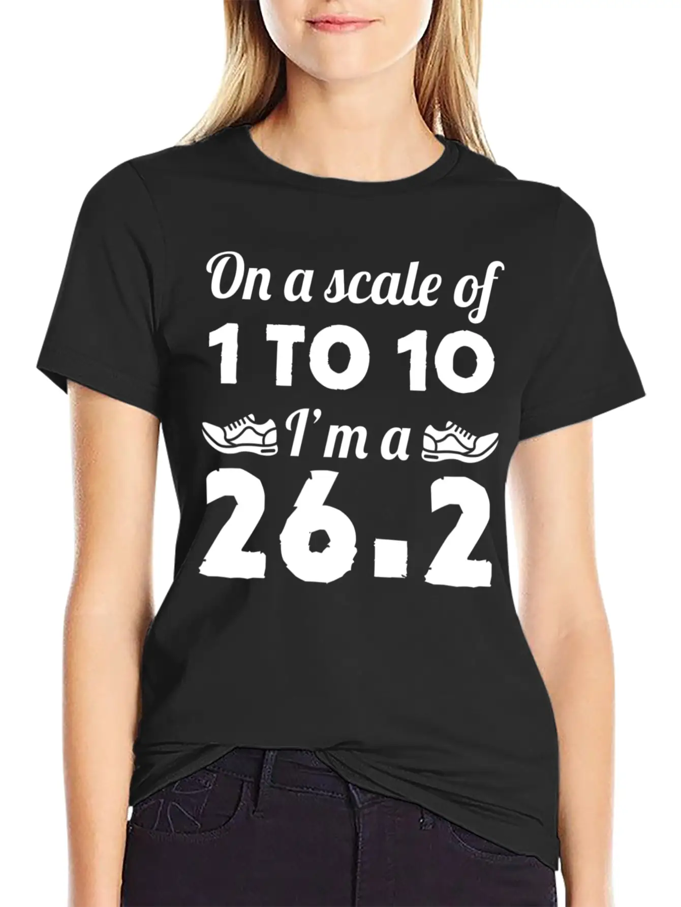 Running On A Scale Of 1 To 10 Im 262 Marathon Comfortable Minimalist Graphic Tee – Summer Style Essential