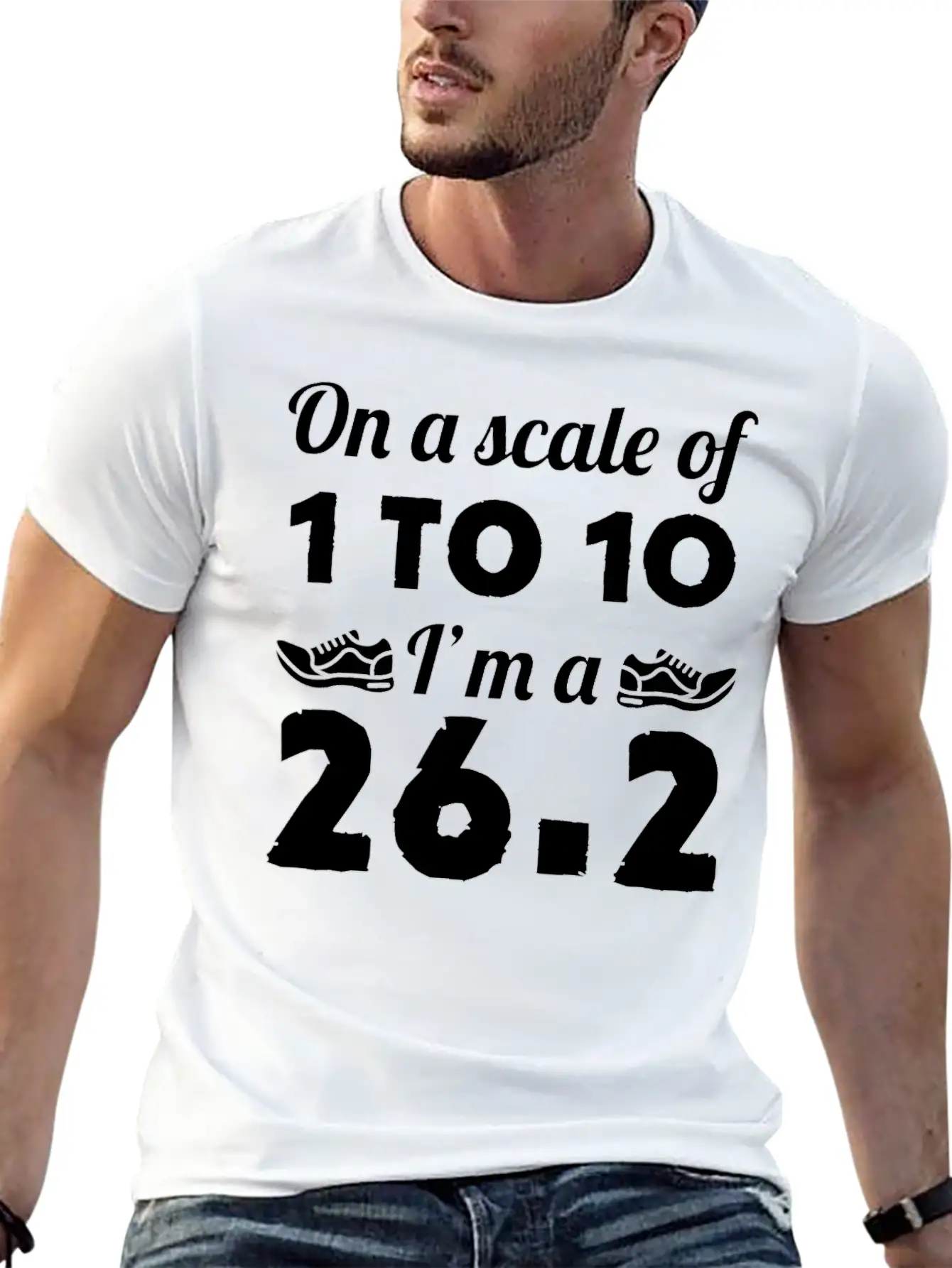 Running On A Scale Of 1 To 10 Im 262 Marathon Comfortable Minimalist Graphic Tee – Summer Style Essential