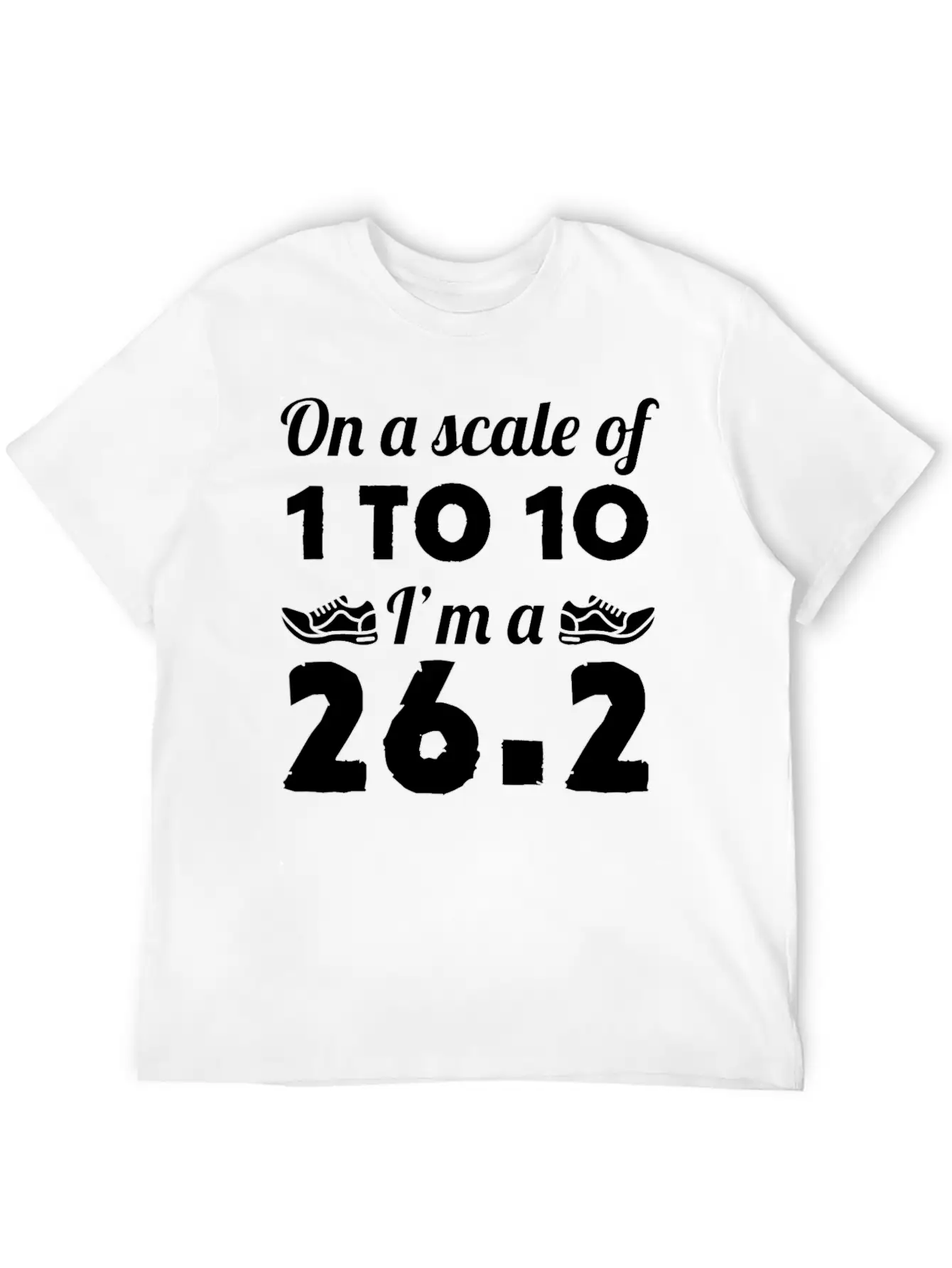 Running On A Scale Of 1 To 10 Im 262 Marathon Comfortable Minimalist Graphic Tee – Summer Style Essential