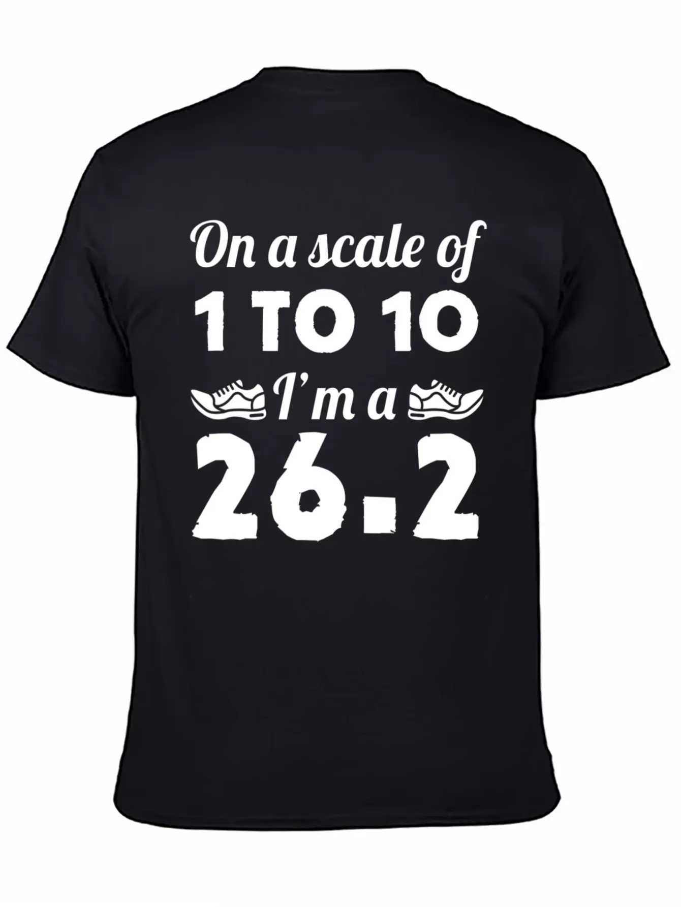 Running On A Scale Of 1 To 10 Im 262 Marathon Comfortable Minimalist Graphic Tee – Summer Style Essential