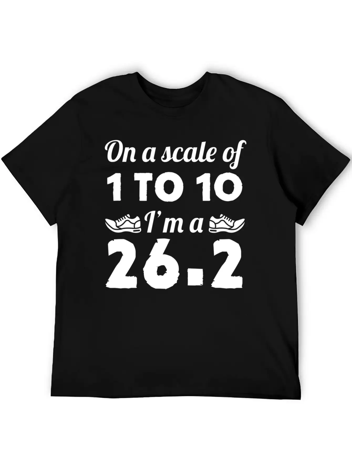 Running On A Scale Of 1 To 10 Im 262 Marathon Comfortable Minimalist Graphic Tee – Summer Style Essential
