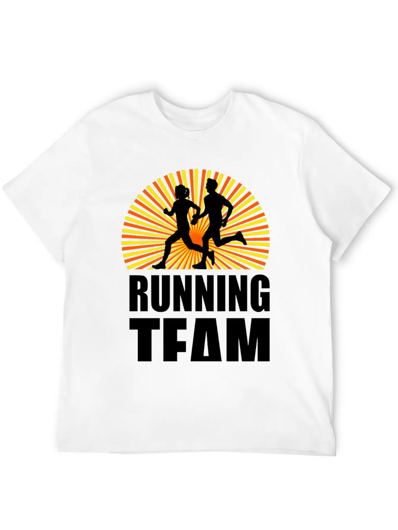 Running Team Workout Marathon Essential Unisex Summer Tee – Soft Cotton Casual Fit