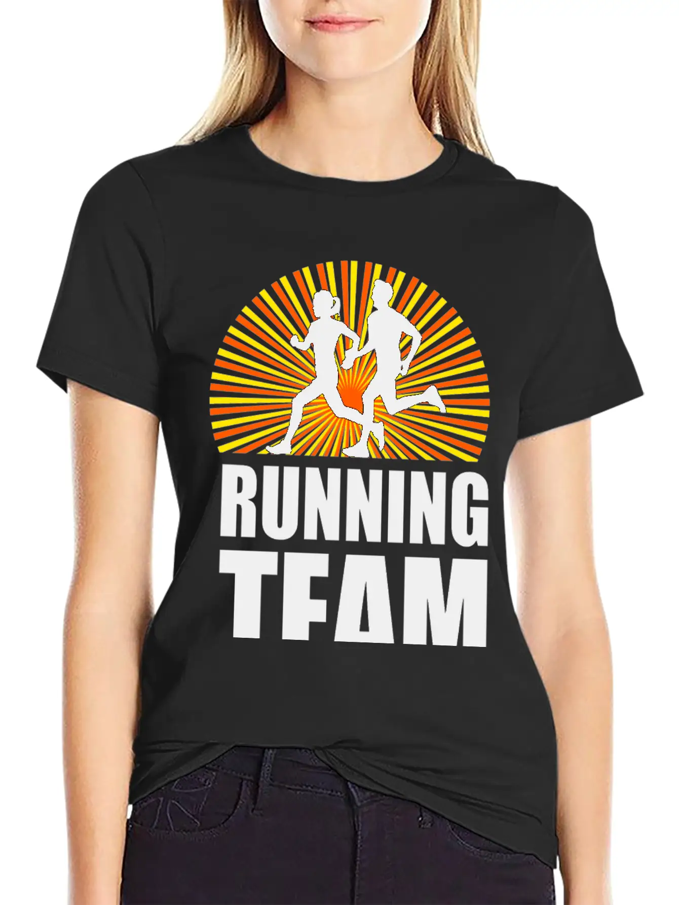 Running Team Workout Marathon Essential Unisex Summer Tee – Soft Cotton Casual Fit