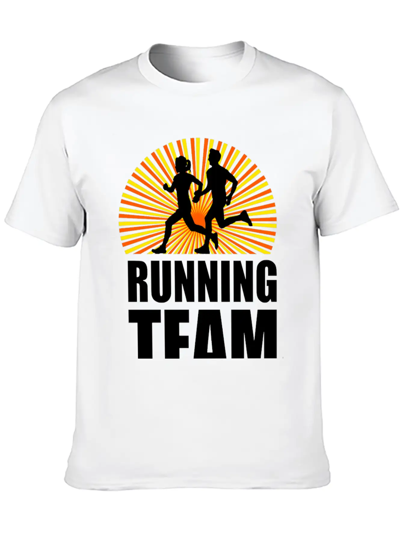 Running Team Workout Marathon Essential Unisex Summer Tee – Soft Cotton Casual Fit