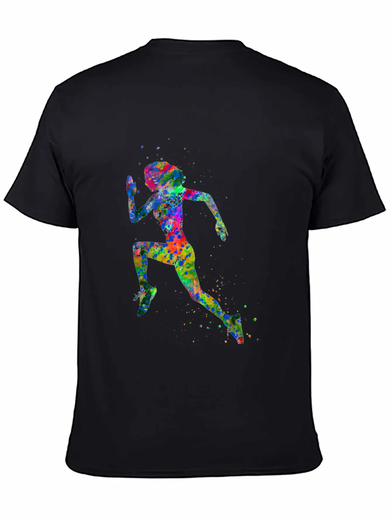 Running Woman, Running, Sport, Woman Sport Unisex Short Sleeve Soft Cotton T-Shirt – Casual Everyday Wear