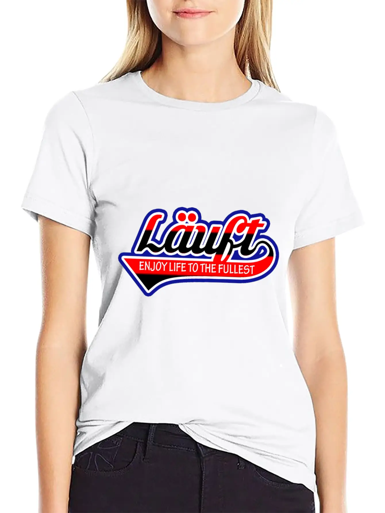Runs - Cooler Saying - Runs Unisex Short Sleeve Soft Cotton T-Shirt – Casual Everyday Wear