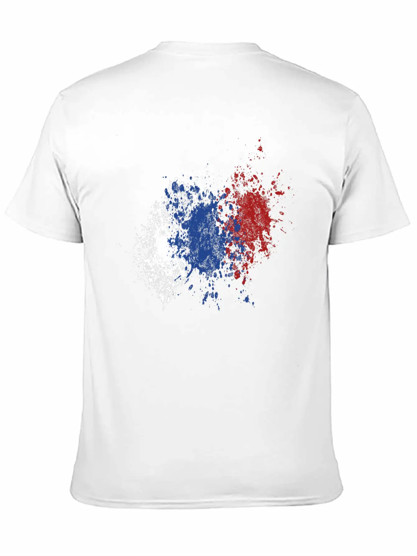 Russian Splatter Comfortable Minimalist Graphic Tee – Summer Style Essential