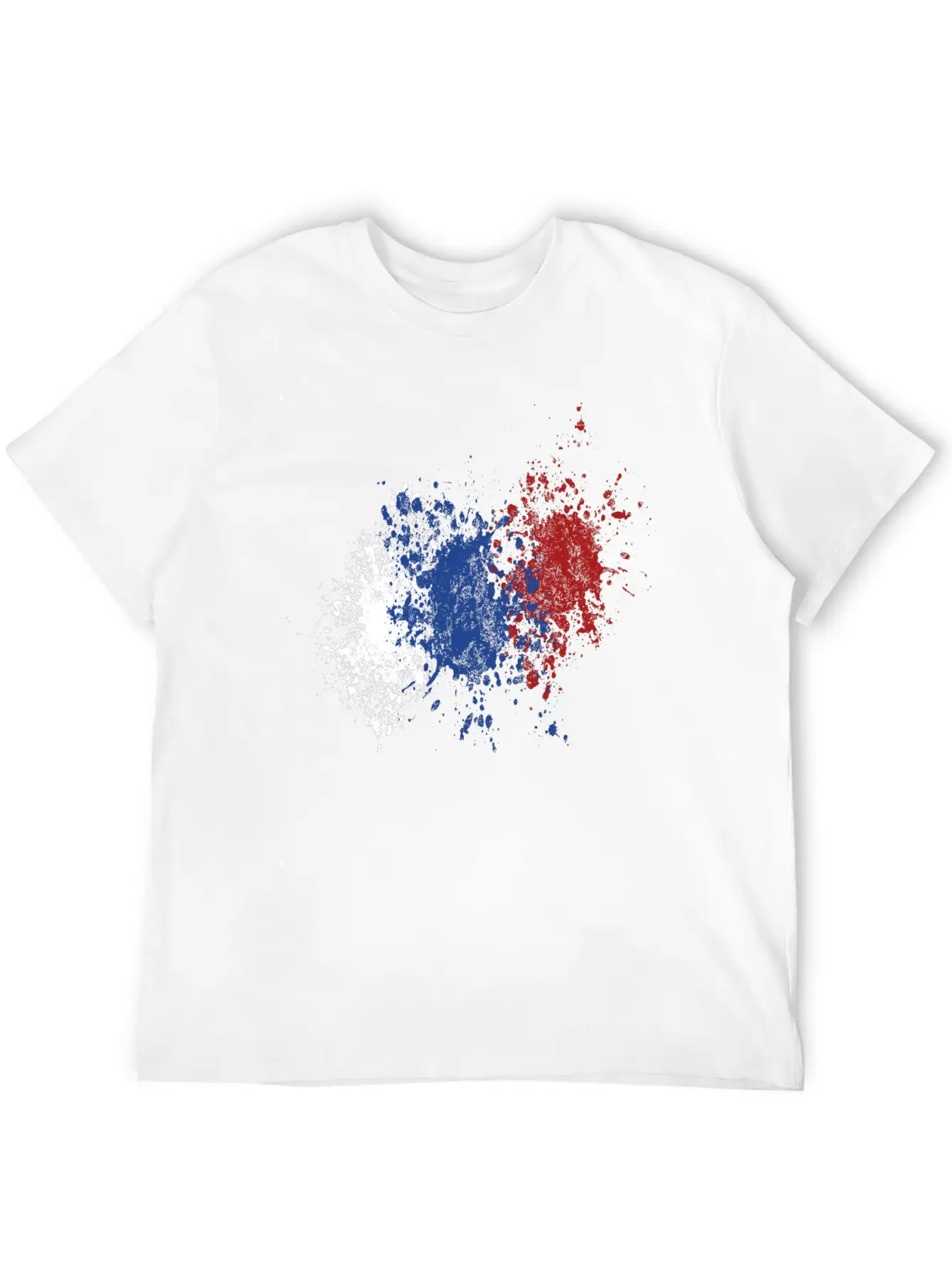 Russian Splatter Comfortable Minimalist Graphic Tee – Summer Style Essential