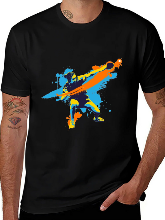 Table Tennis Player Graphic Tee
