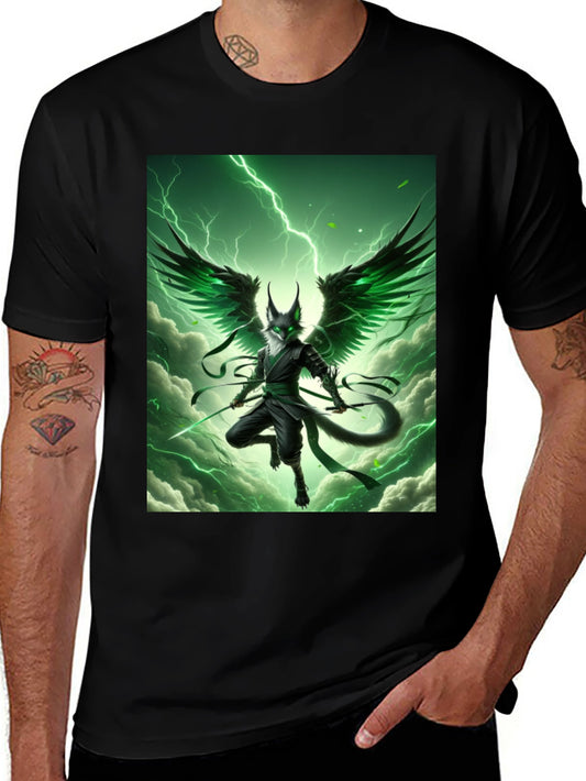 Mystic Green Winged Ninja T-Shirt