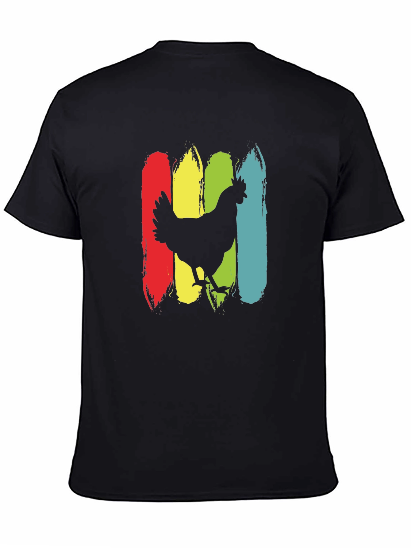Retro Chicken Graphic T-Shirt