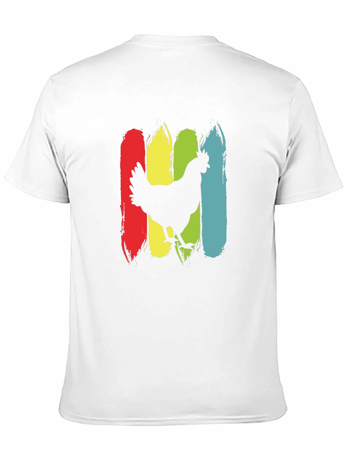 Retro Chicken Graphic T-Shirt