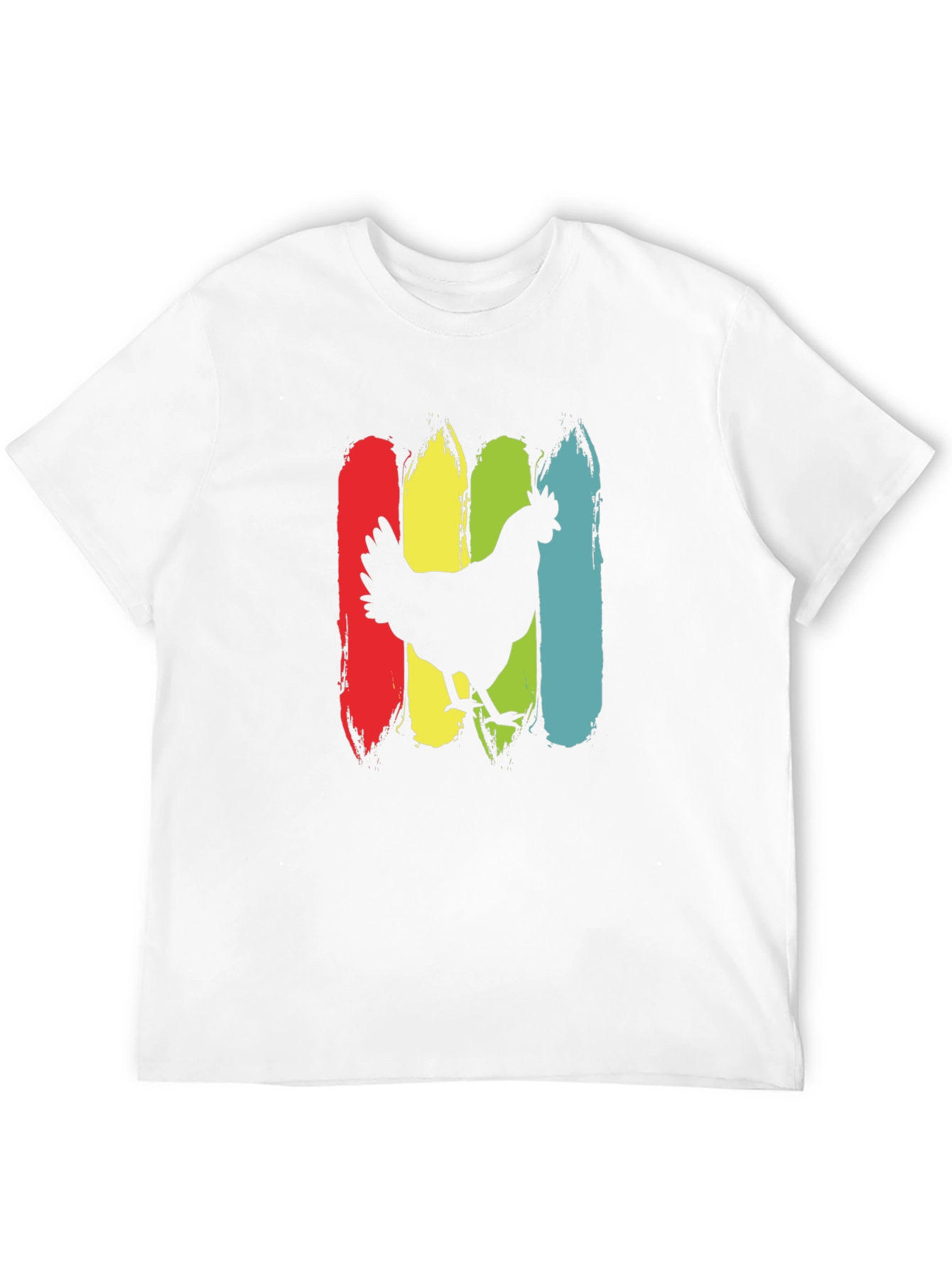 Retro Chicken Graphic T-Shirt