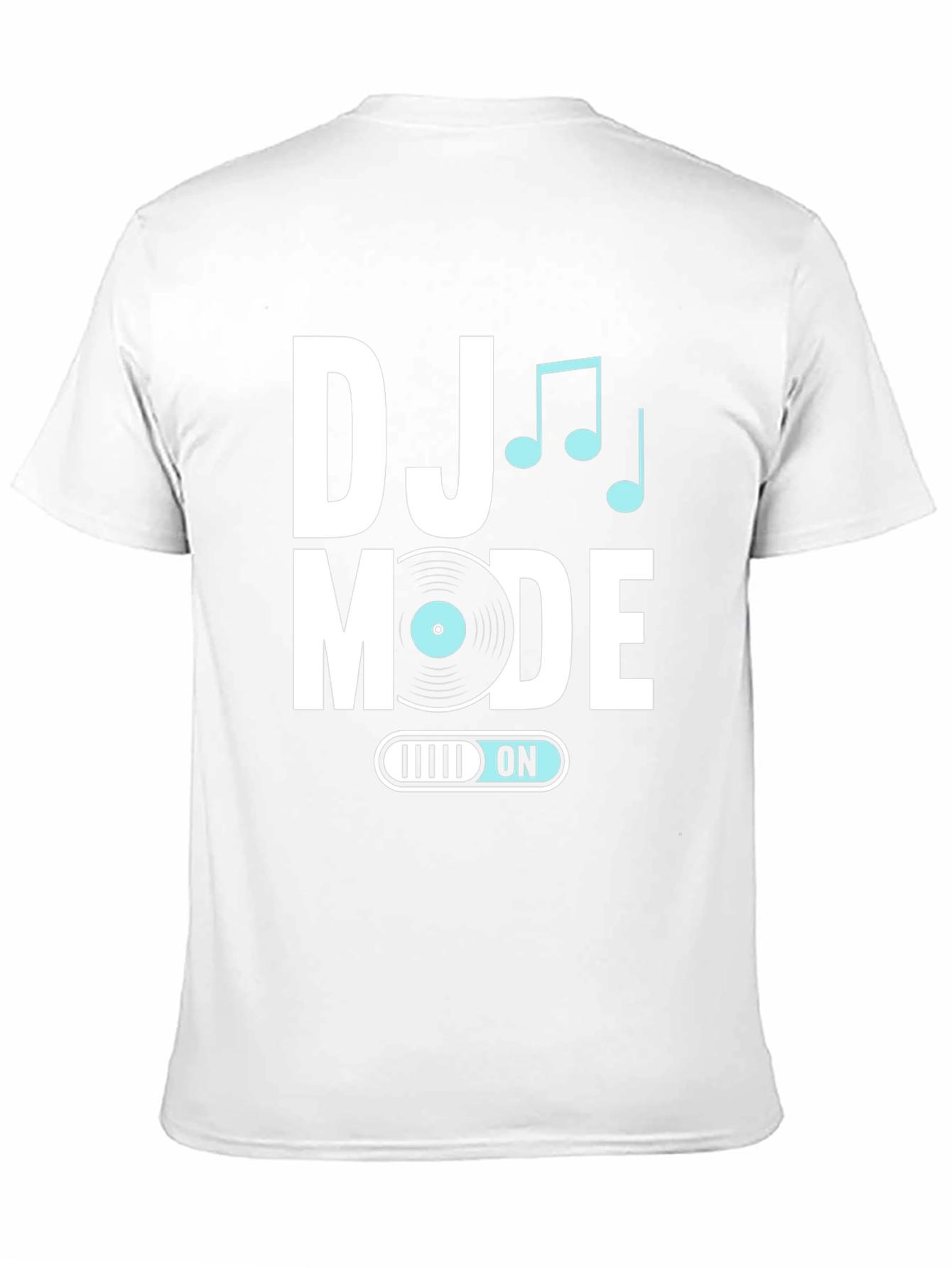 DJ Mode On Black T-Shirt - Music Lover Apparel