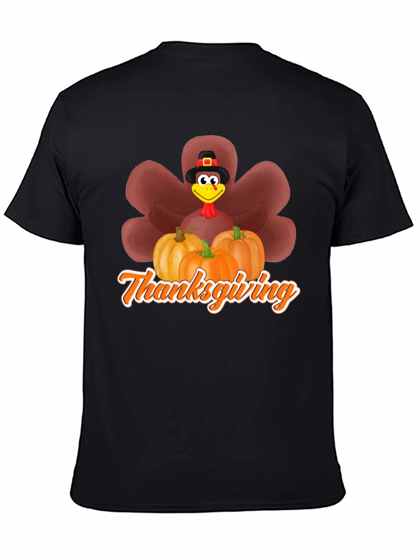 Thanksgiving Turkey Pumpkin T-Shirt