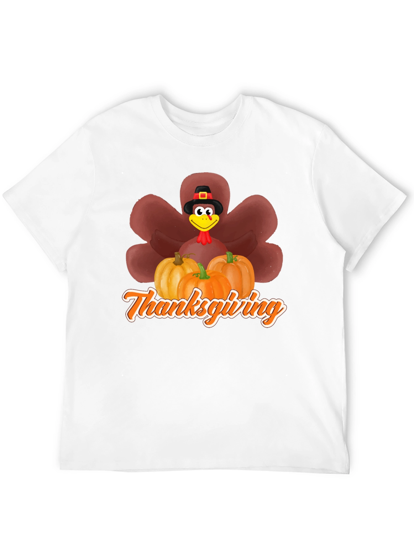 Thanksgiving Turkey Pumpkin T-Shirt