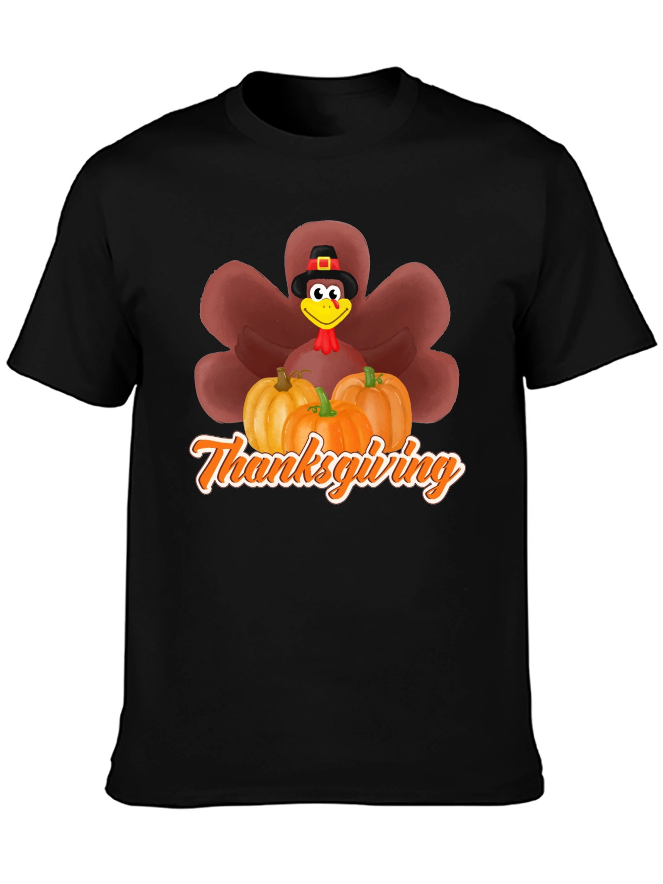 Thanksgiving Turkey Pumpkin T-Shirt