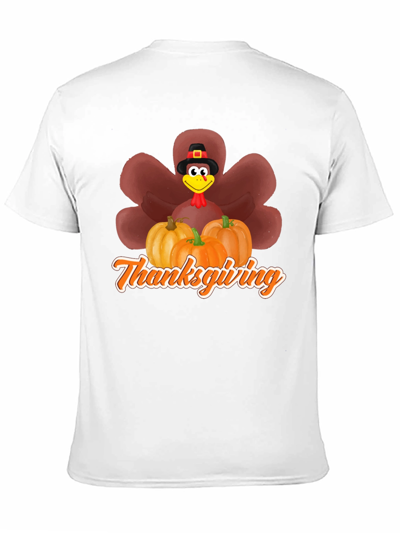Thanksgiving Turkey Pumpkin T-Shirt