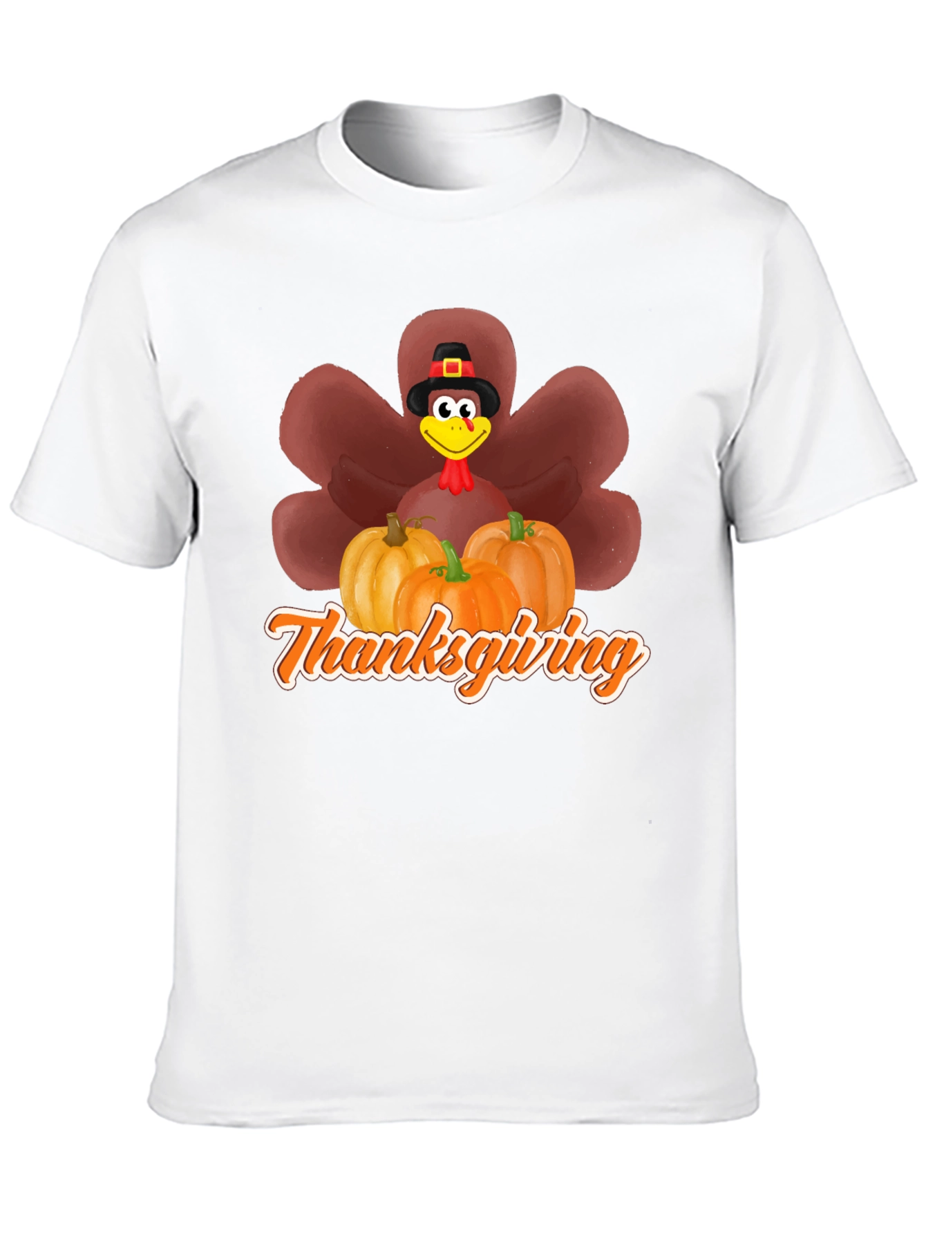 Thanksgiving Turkey Pumpkin T-Shirt