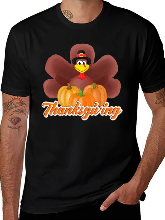 Thanksgiving Turkey Pumpkin T-Shirt