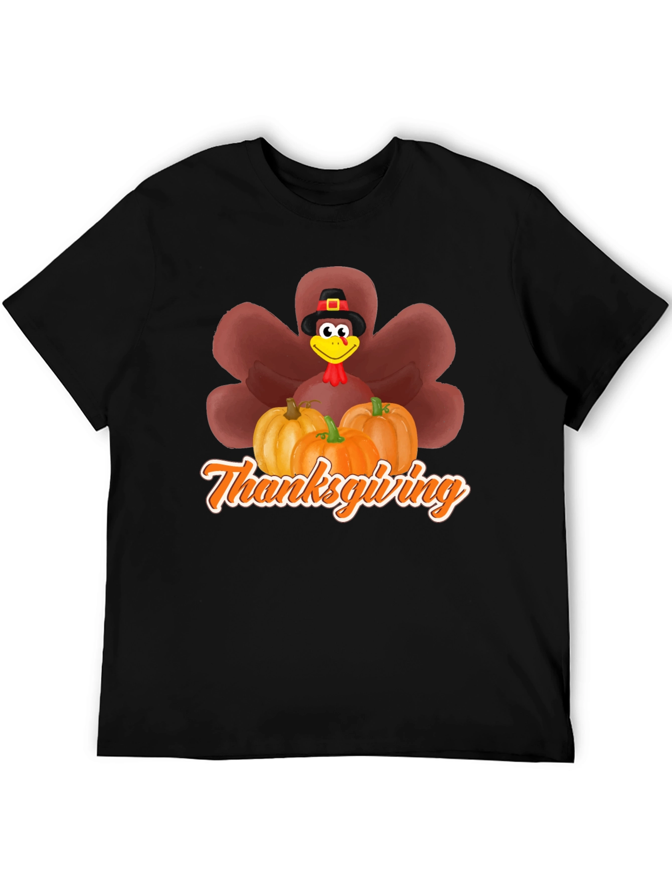 Thanksgiving Turkey Pumpkin T-Shirt