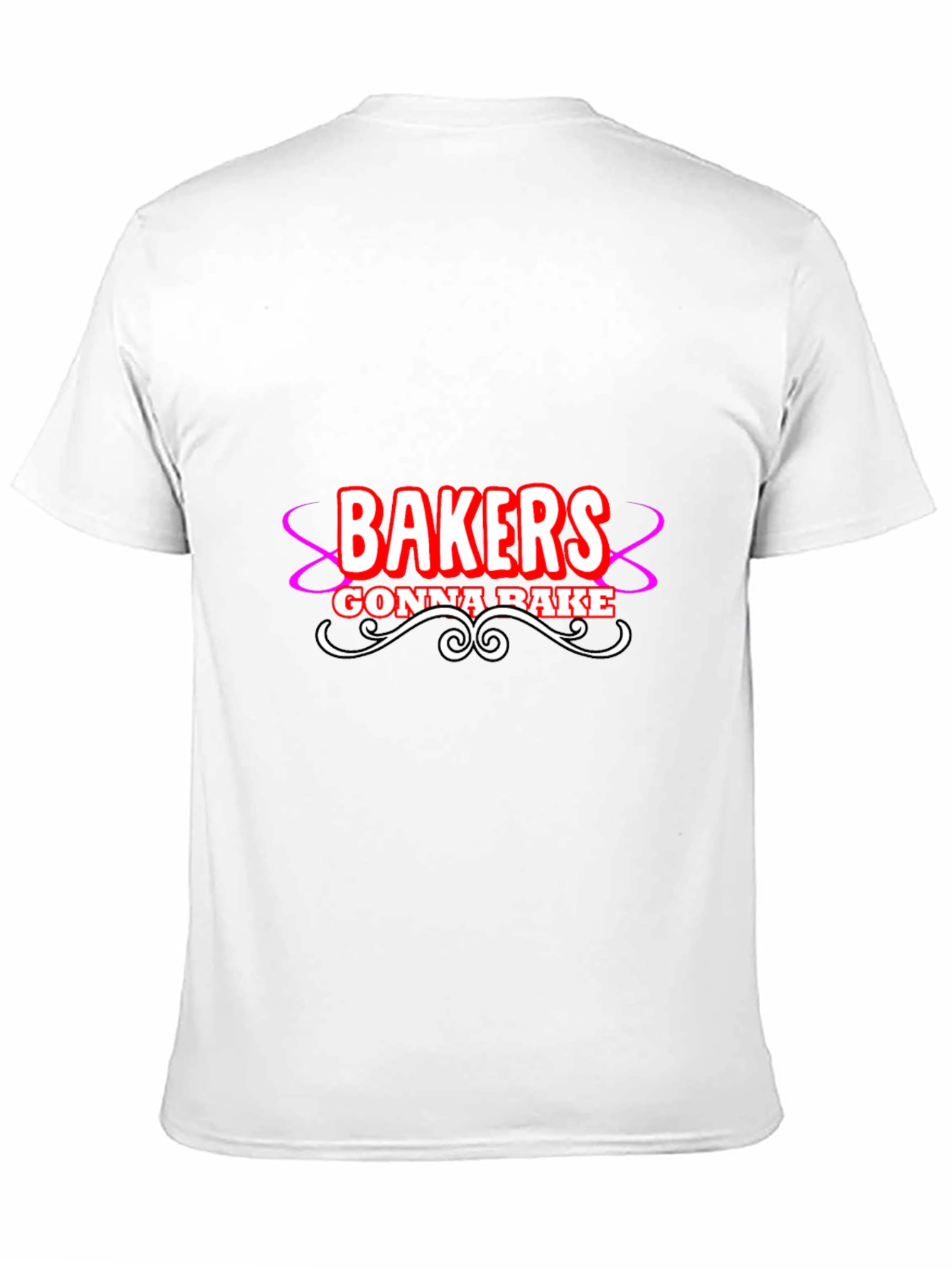 Bakers Gonna Bake Graphic T-Shirt - Black Cotton Tee