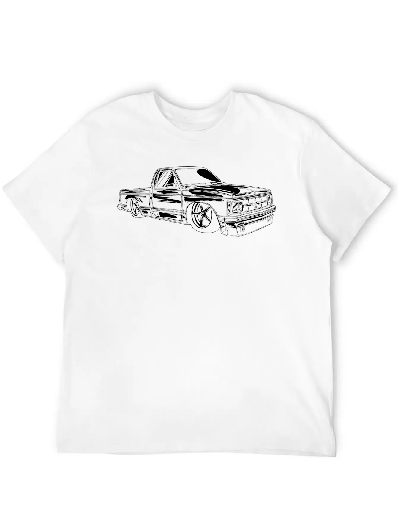 S10 Front Quarter Design Unisex Casual T-Shirt – Clean Design For Daily Comfort