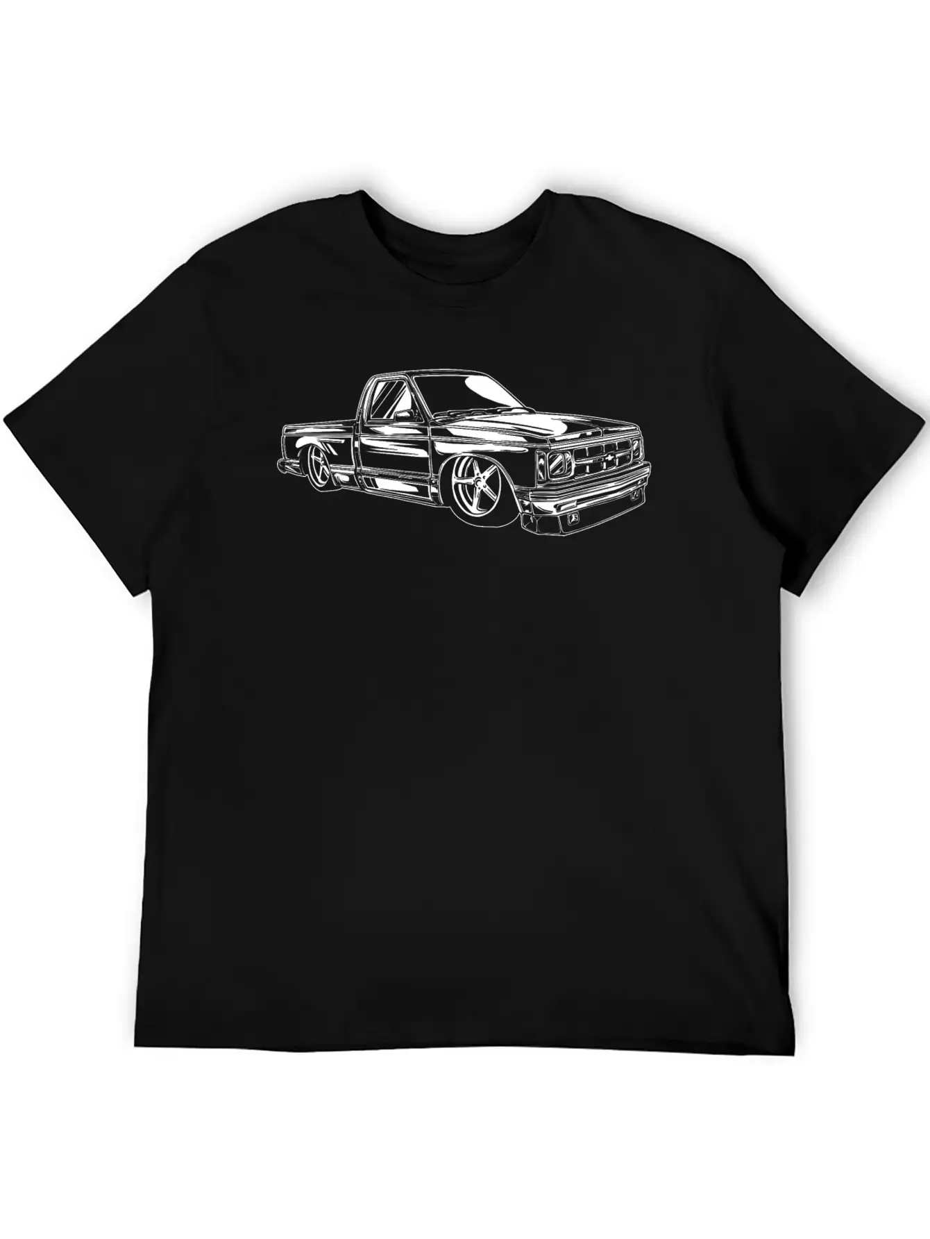 S10 Front Quarter Design Unisex Casual T-Shirt – Clean Design For Daily Comfort