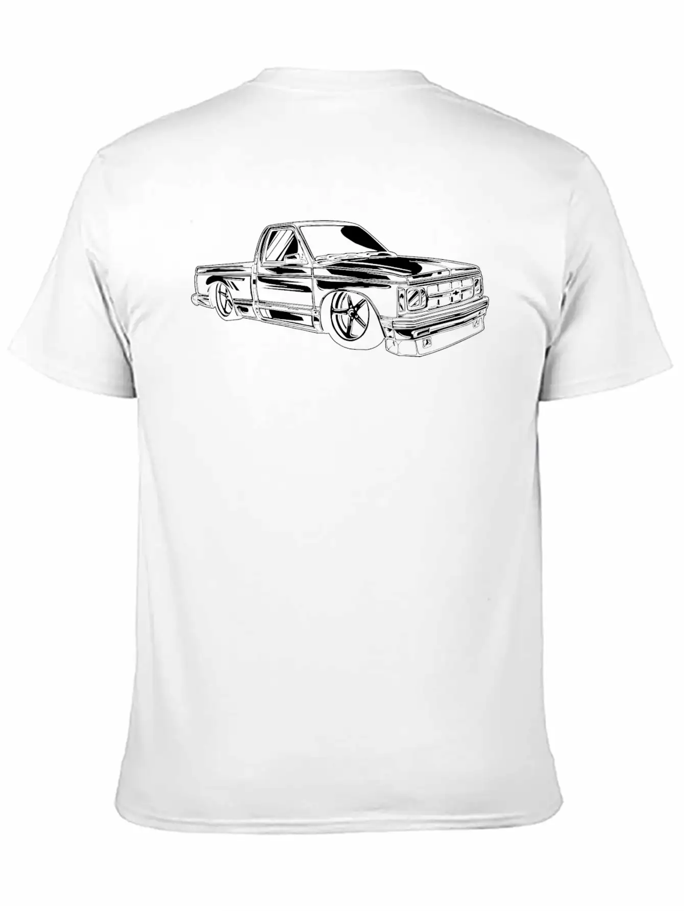 S10 Front Quarter Design Unisex Casual T-Shirt – Clean Design For Daily Comfort