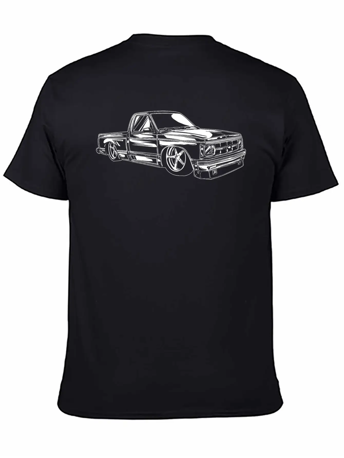 S10 Front Quarter Design Unisex Casual T-Shirt – Clean Design For Daily Comfort