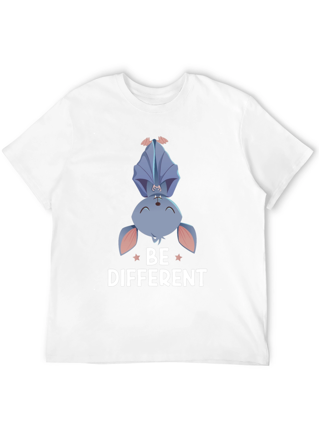 Be Different Bat Graphic T-Shirt