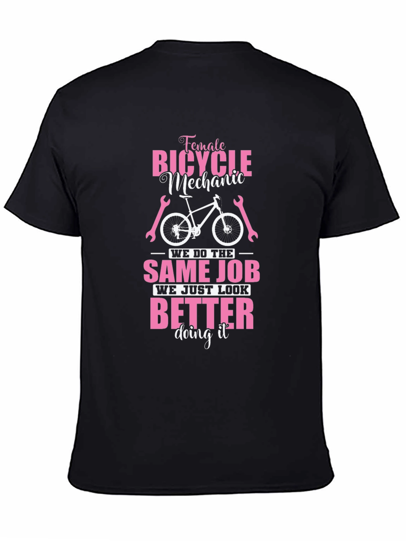 Female Bicycle Mechanic T-Shirt