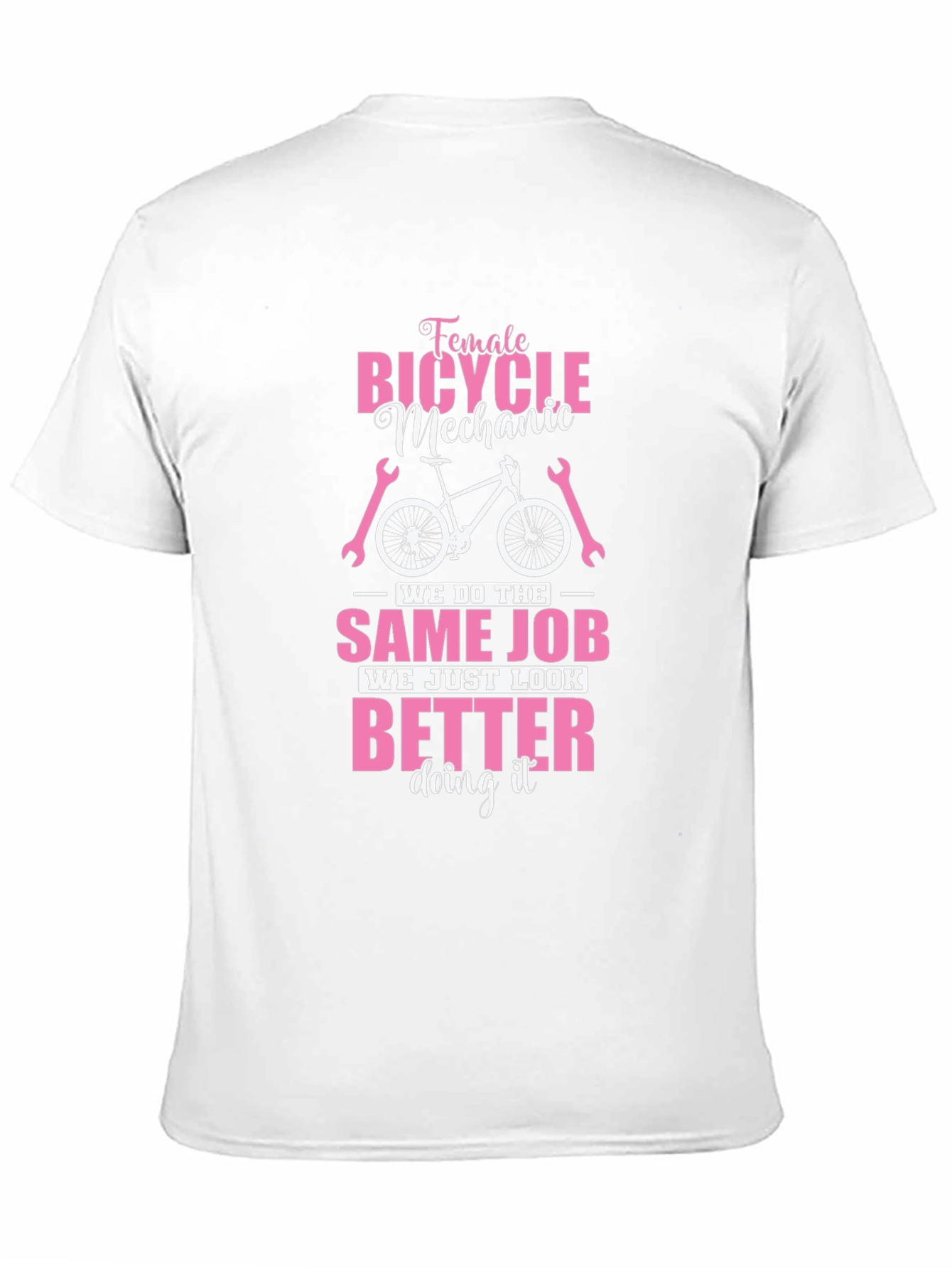 Female Bicycle Mechanic T-Shirt