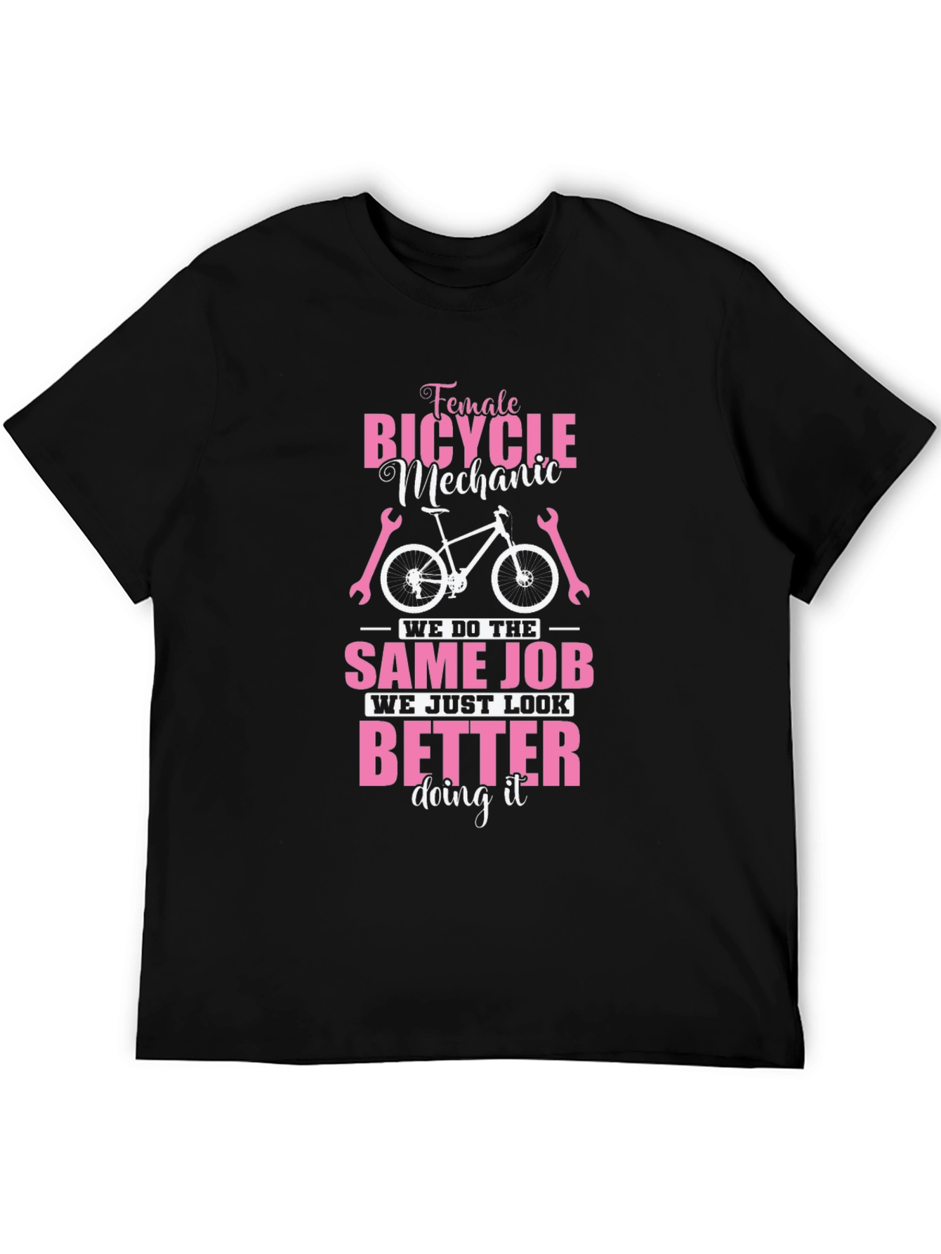 Female Bicycle Mechanic T-Shirt