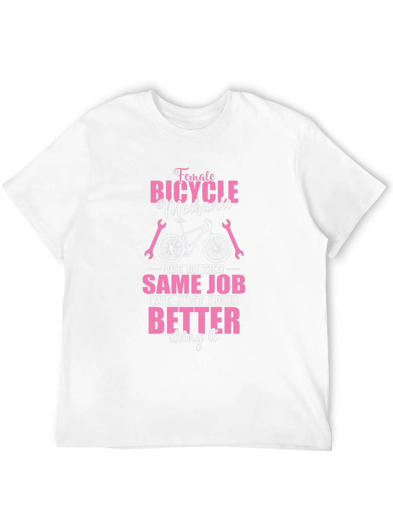 Female Bicycle Mechanic T-Shirt
