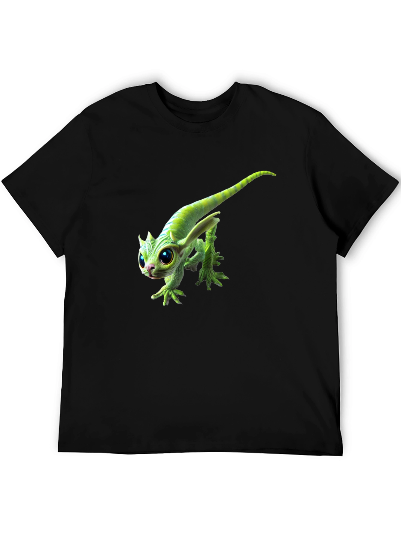 Cute Alien Creature Graphic T-Shirt