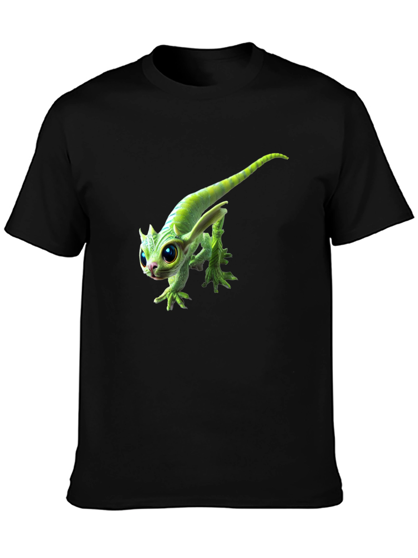 Cute Alien Creature Graphic T-Shirt