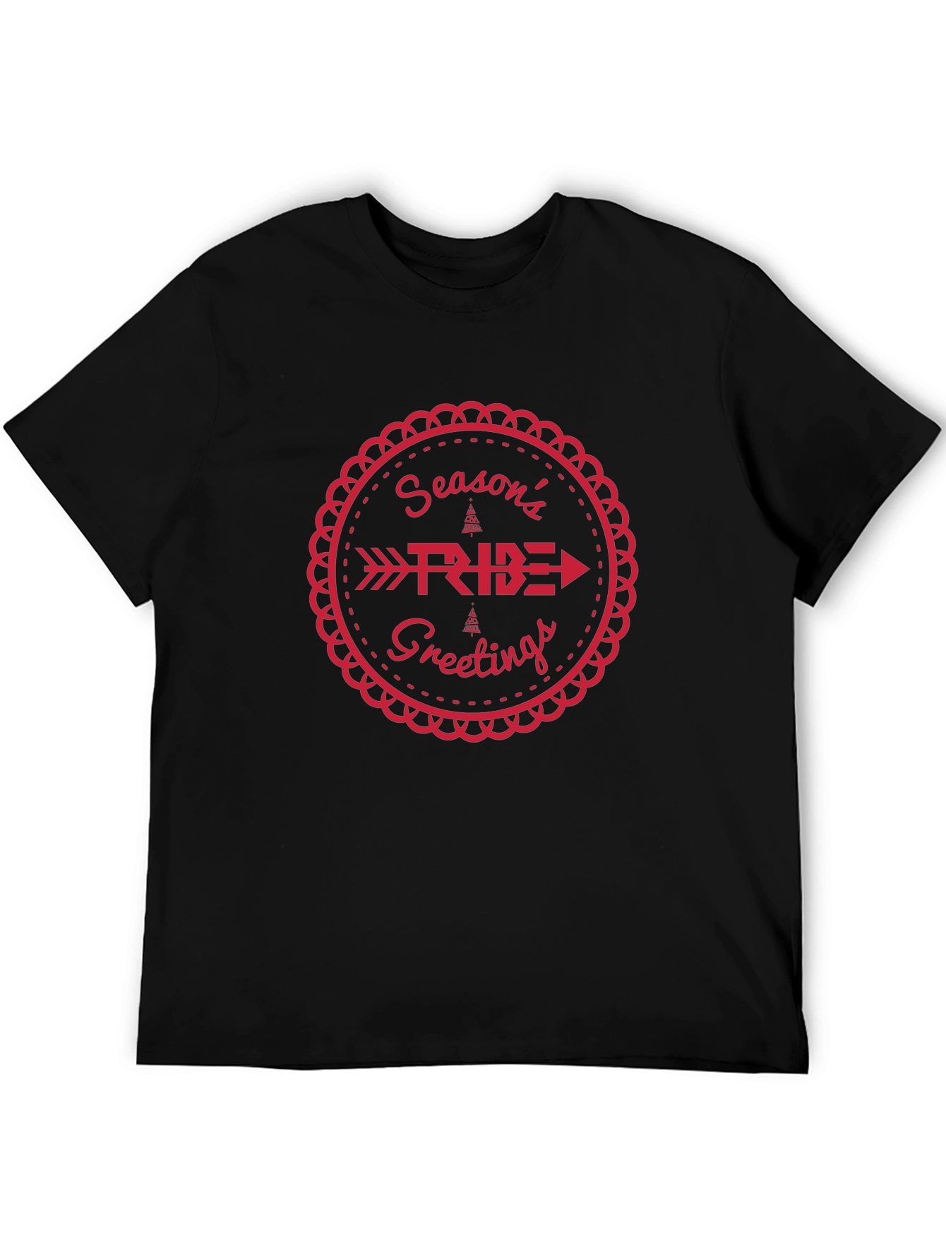 Festive Seasons Ride Greetings Graphic Tee