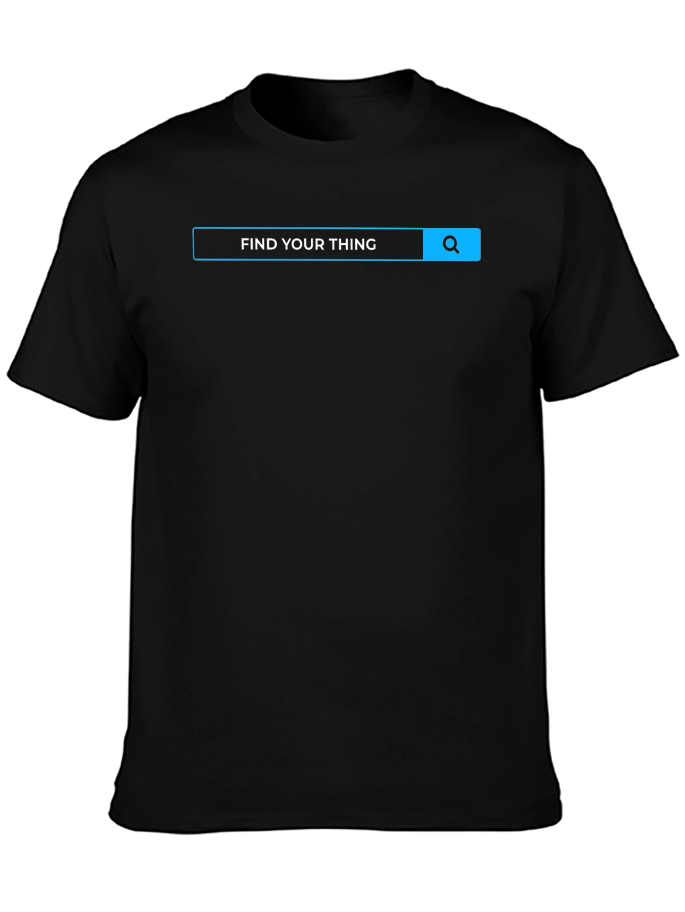 Find Your Thing Black T-Shirt