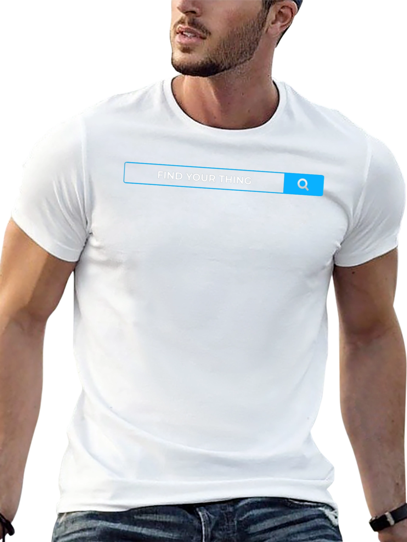 Find Your Thing Black T-Shirt