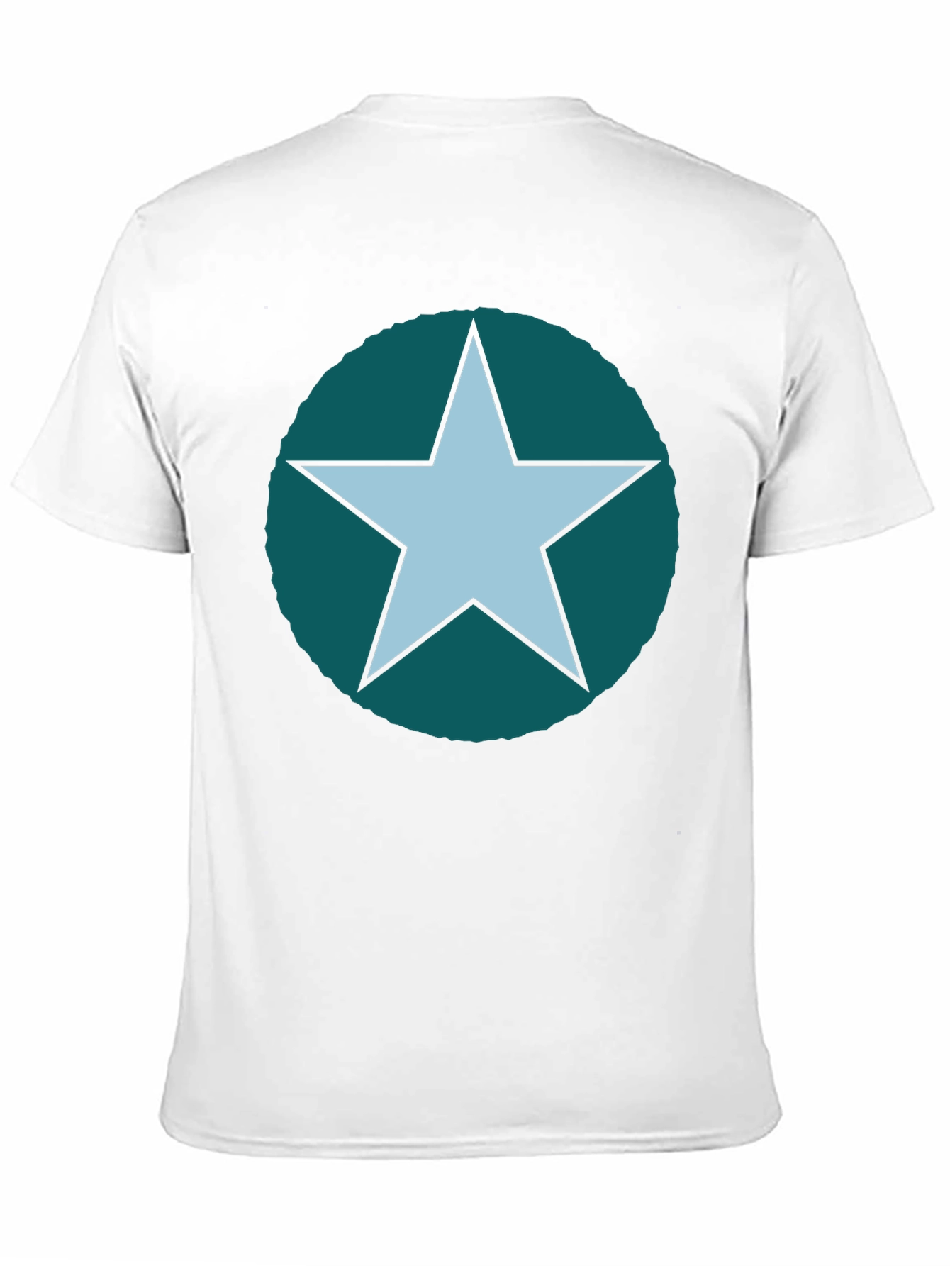 Star Graphic Tee - Casual Cotton Blend