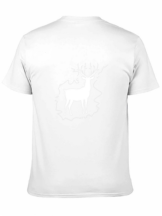 Stag Graphic Tee - Classic Black T-Shirt
