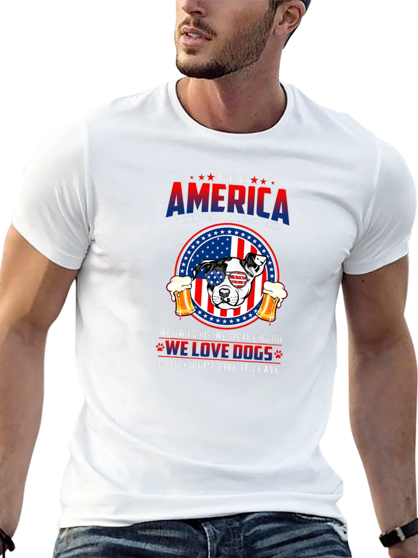 This is America Dog Lover T-Shirt