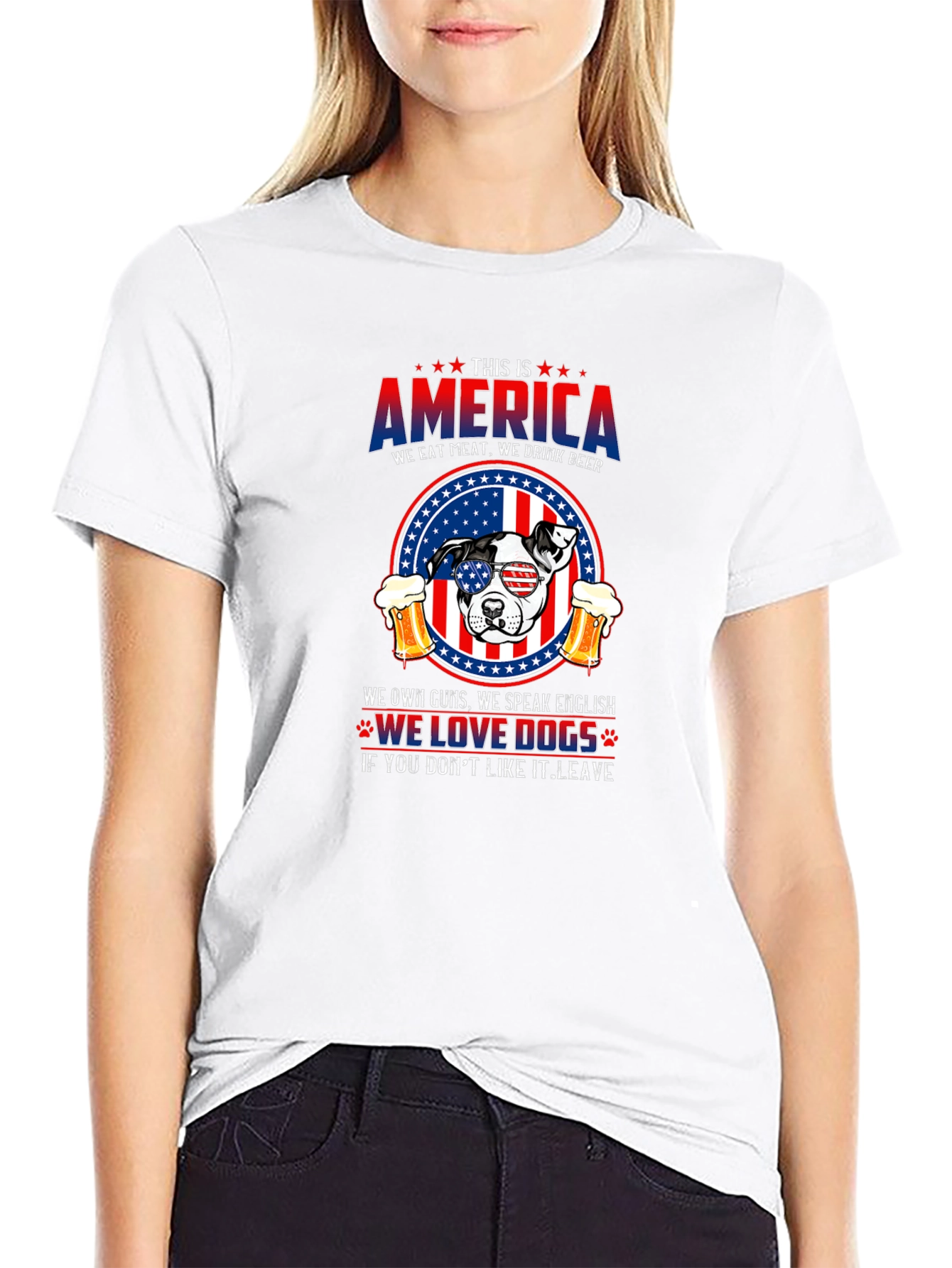 This is America Dog Lover T-Shirt