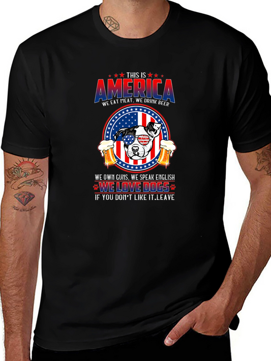 This is America Dog Lover T-Shirt