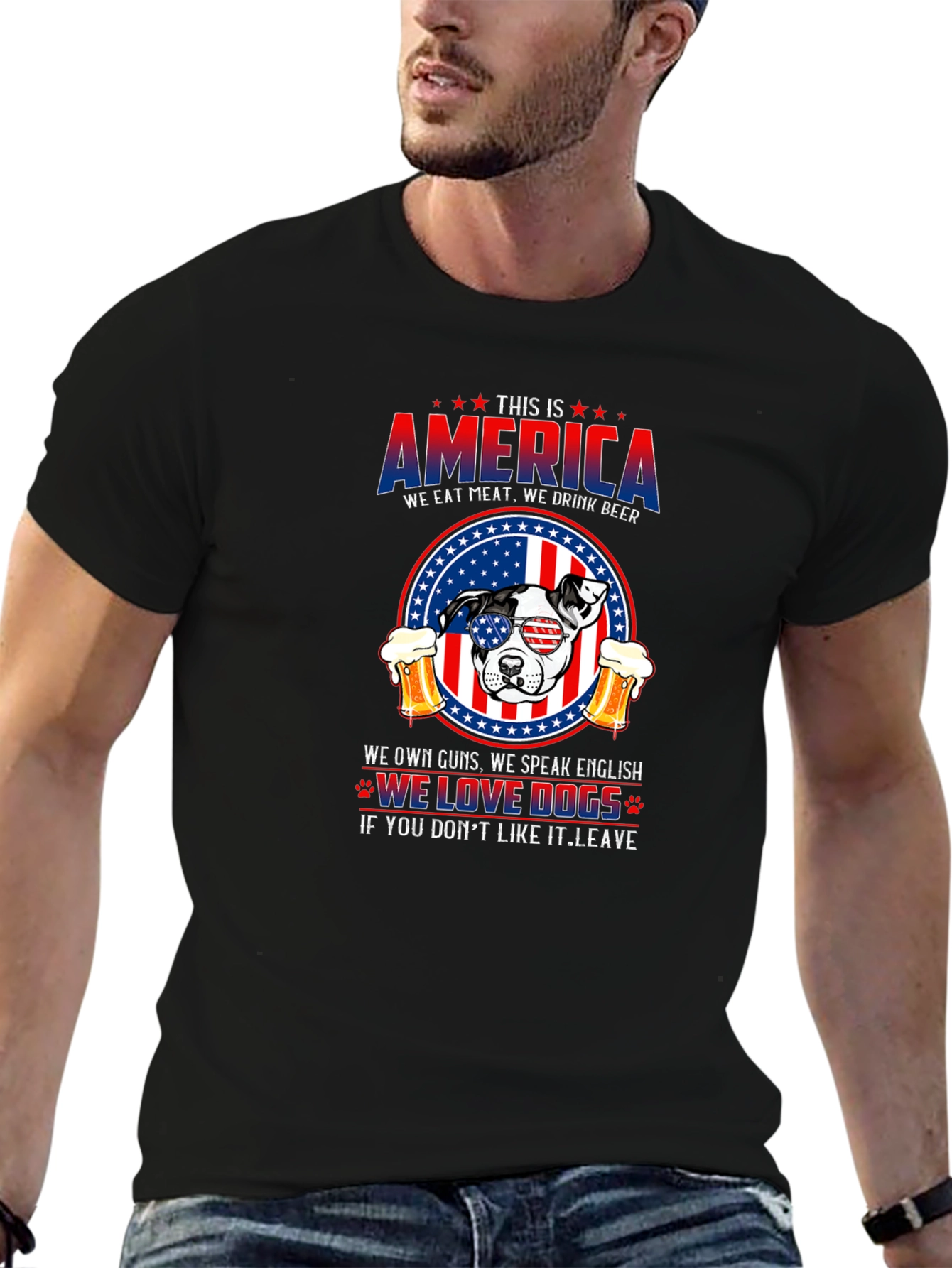 This is America Dog Lover T-Shirt