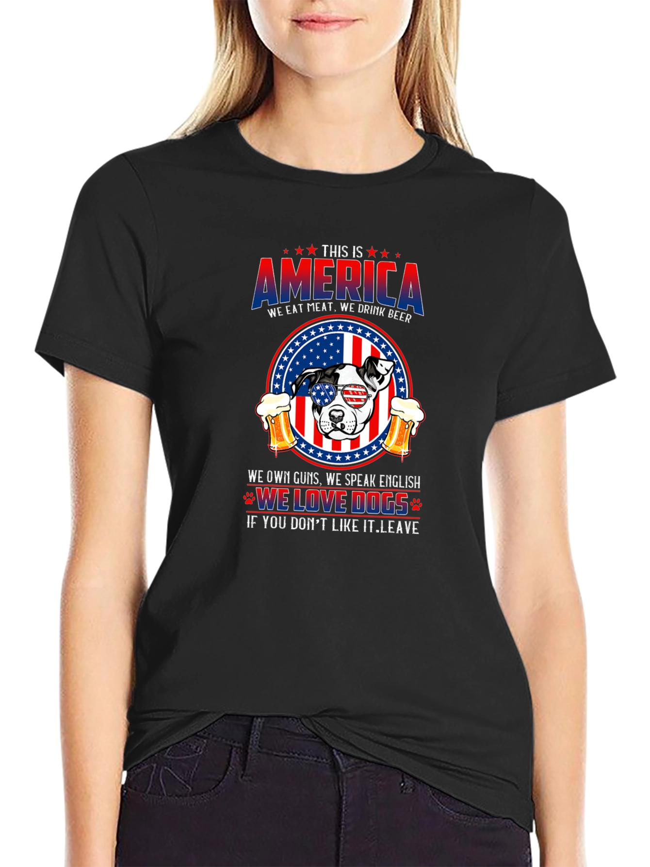This is America Dog Lover T-Shirt