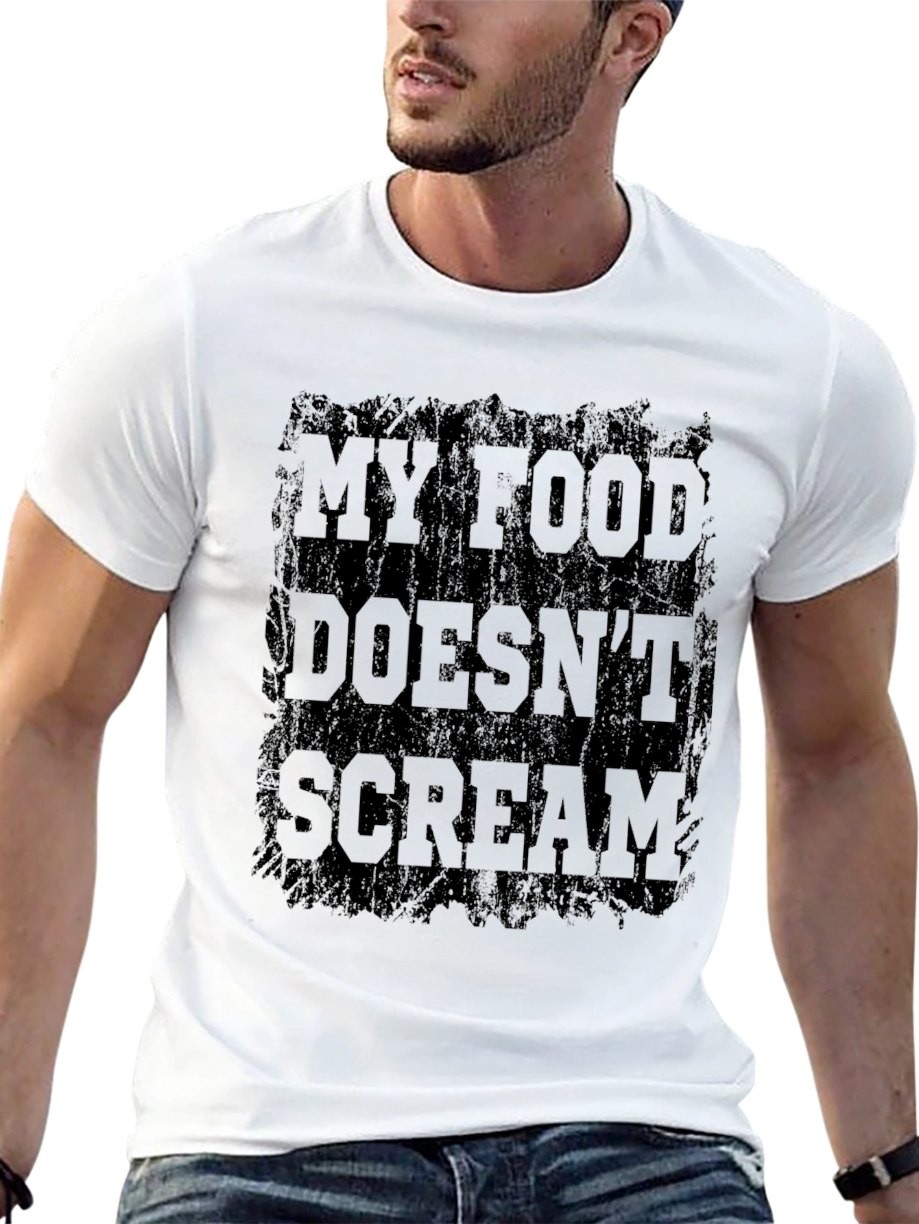 My Food Doesnt Scream T-Shirt