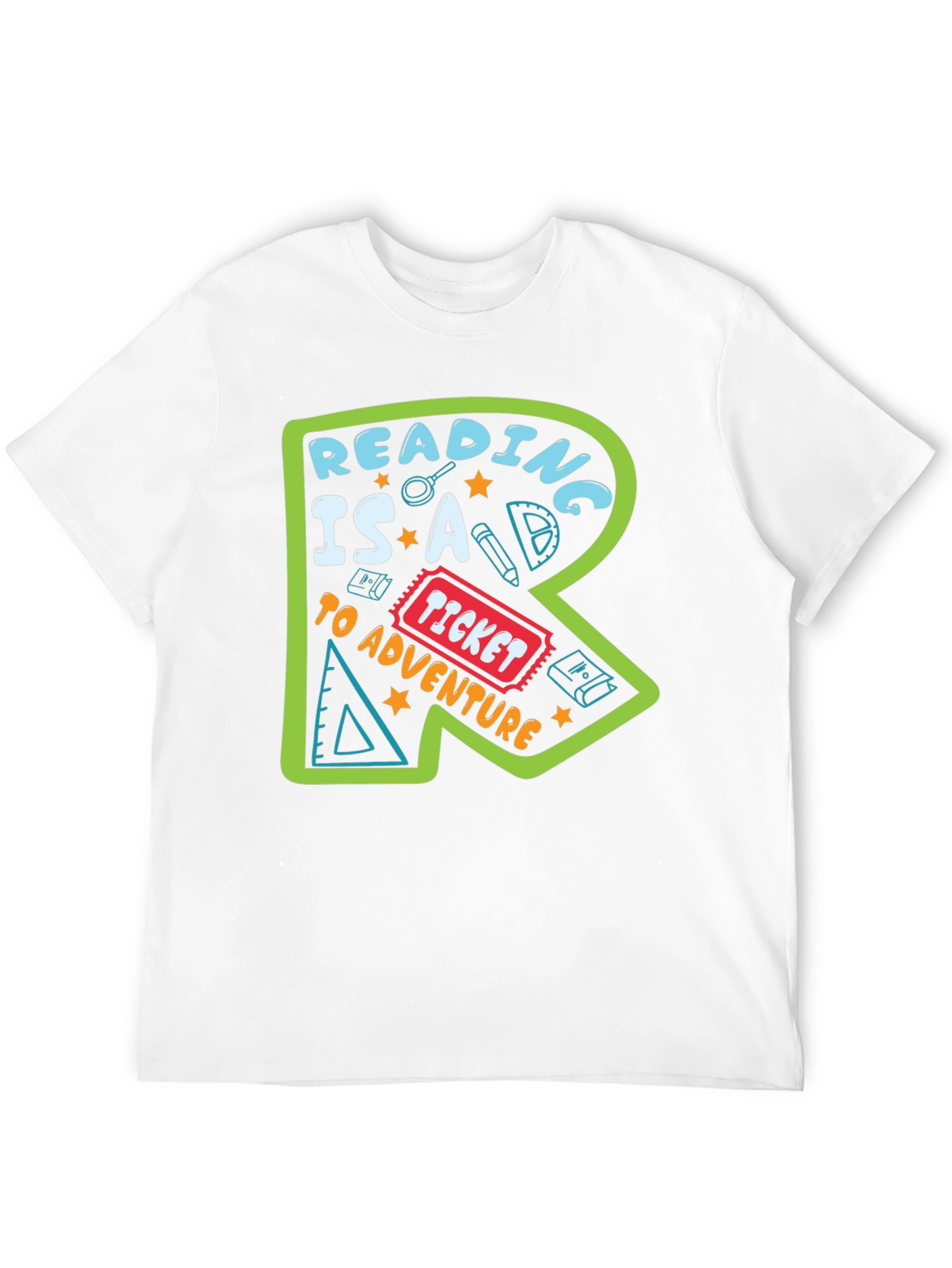 Reading Adventure T-Shirt - Black